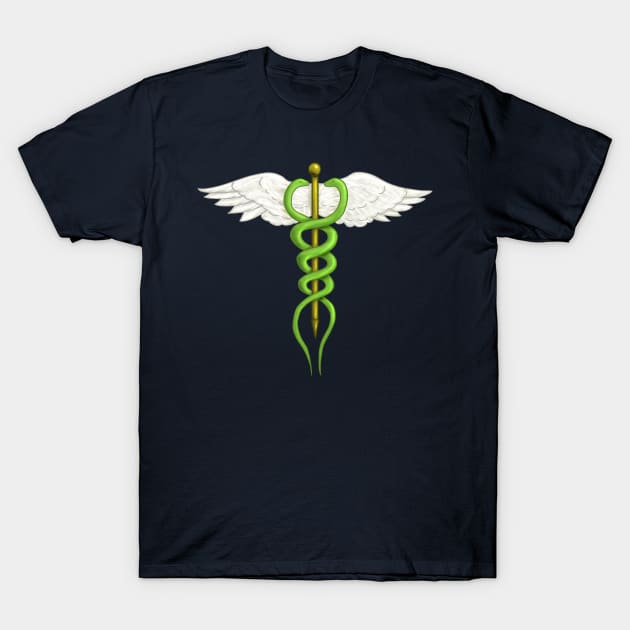 Caduceus T-Shirt by Kristal Stittle